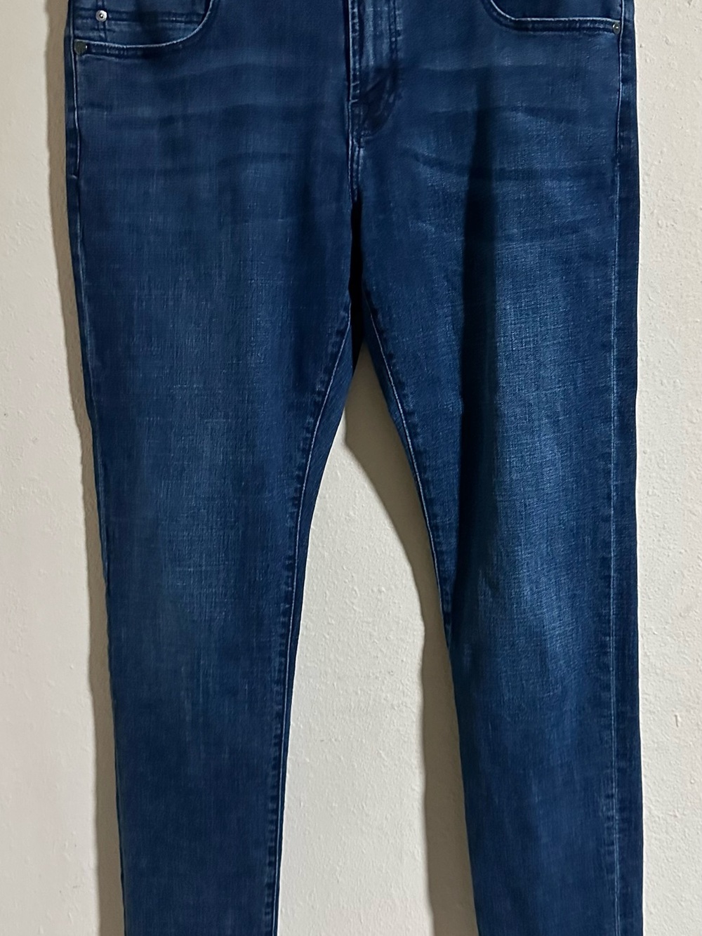 Liverpool Men's Dark Blue Modern Straight Jeans